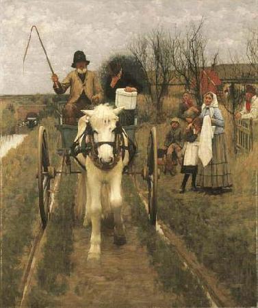 Henry Herbert La Thangue Leaving Home